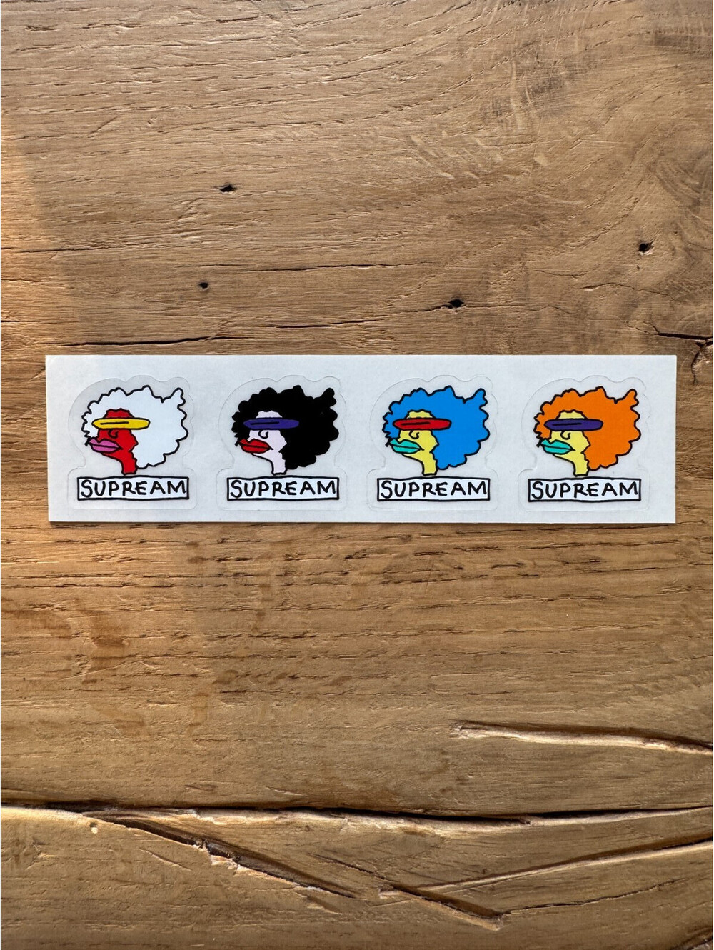 Supreme NYC Sticker Gonz (100% Authentic) Box Logo